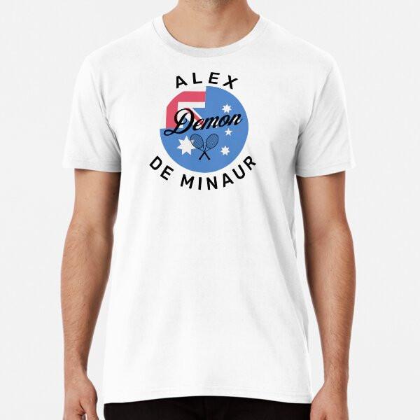 Alex Demon De Minaur fan Premium T-Shirt S to 5XL Made in the AU/USA T-Shirt