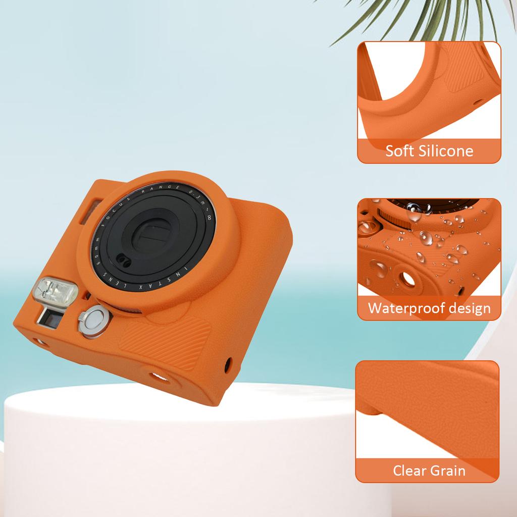 Portable Silicone Camera Case Shockproofs Dustproof Protective Sleeve Cover AntiDrop for 90 Instants Camera