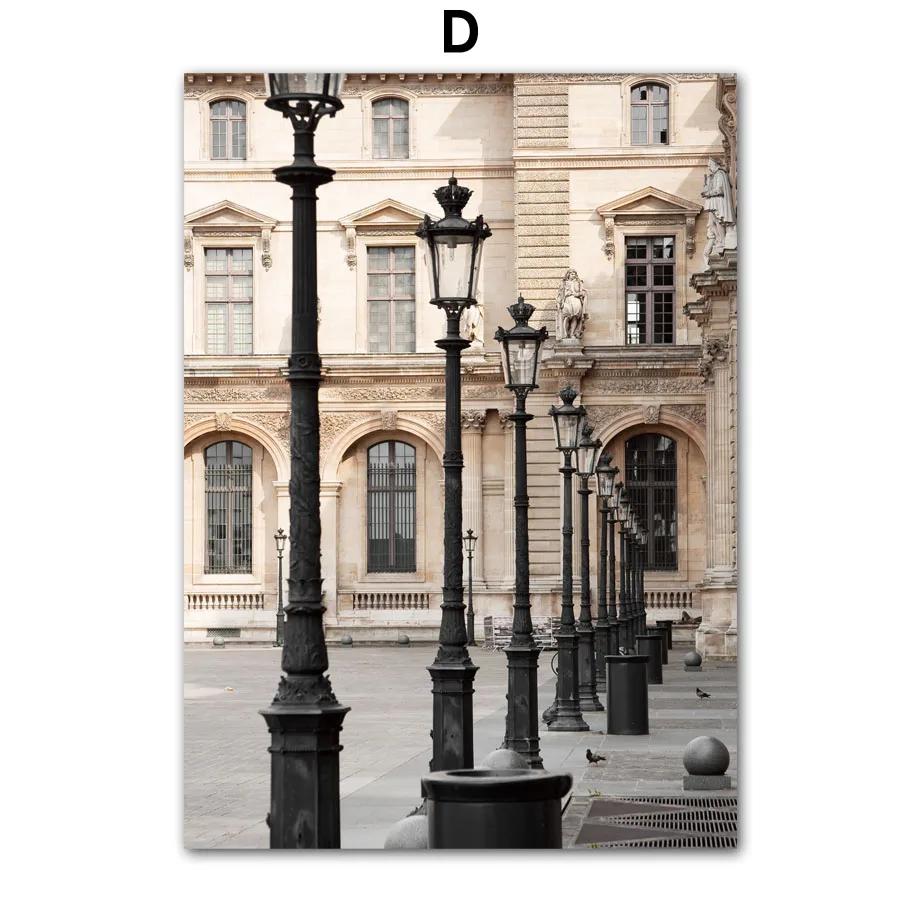 Wall Art Canvas Painting Nordic Posters Paris Towel French Arc De Triomphe  And Prints Decoration Wall Pictures For Living Room