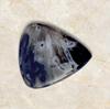 Pear Shape Natural Turkish Stick Agate Cabochon Gemstone, 33.15 Carat, 31x28x5 MM Size Cabochon.