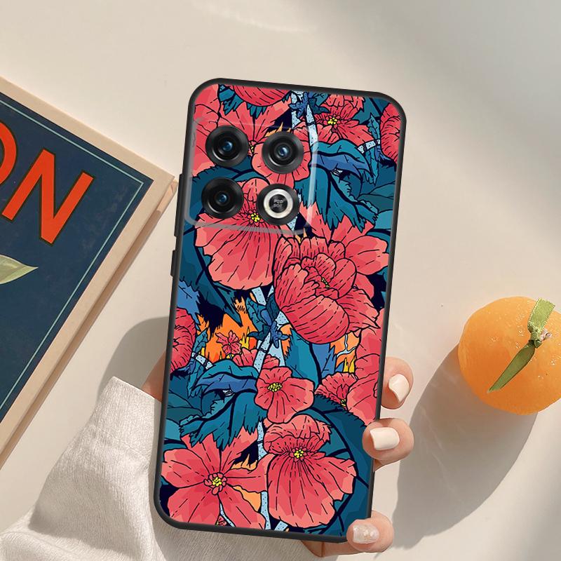 Japanese Style Art Japan Case For OnePlus Nord N10 N20 N100 N200 CE 2 2T OnePlus Ace 9 11 10 Pro 8T 9R 10T 9RT Cover
