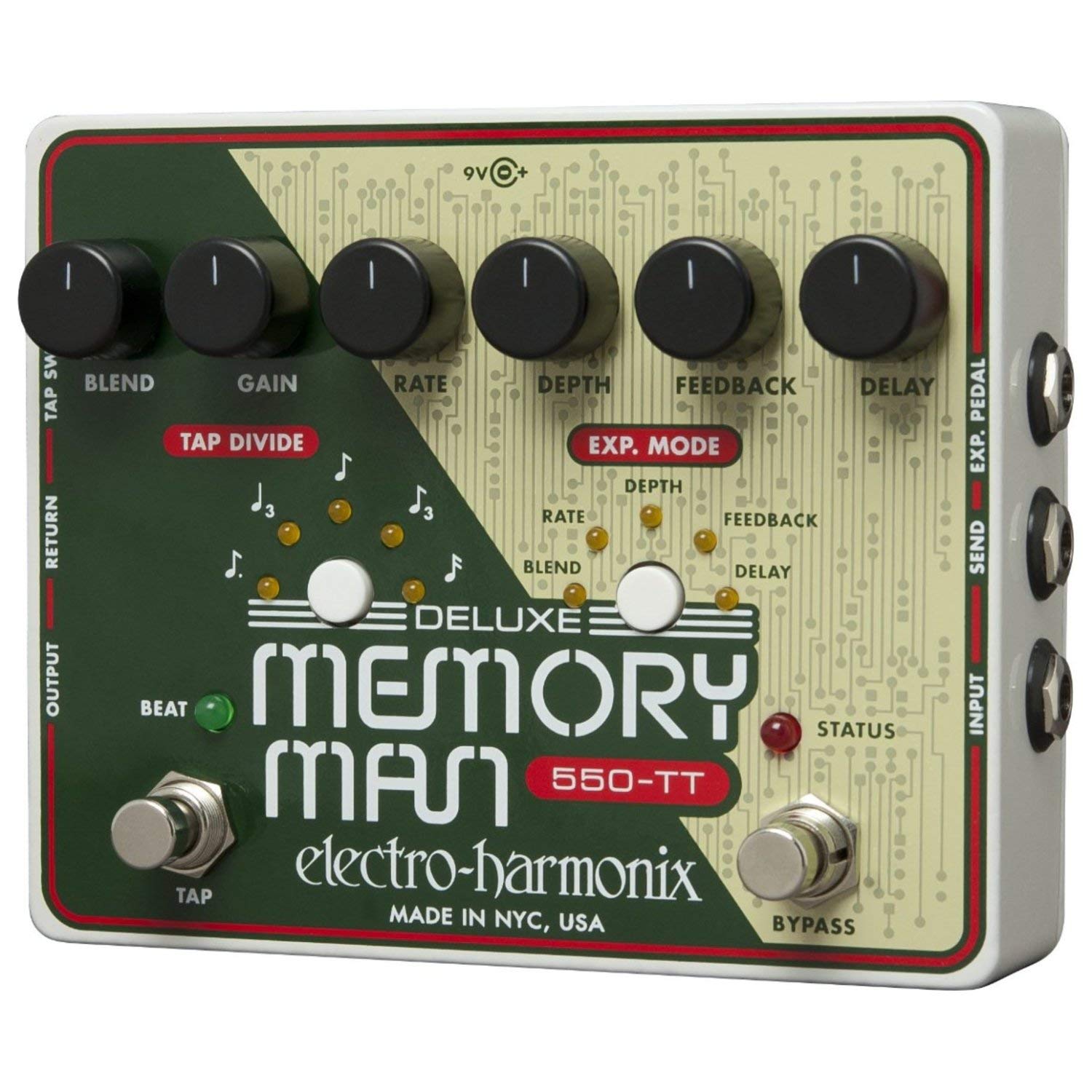 

Electro Harmonix Analog Delay Deluxe Memory Man Tap Tempo 550 electro-harmonix []