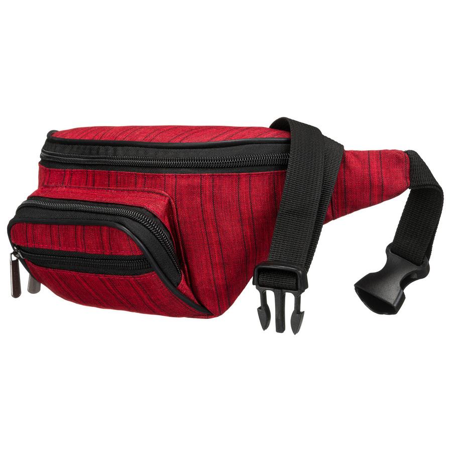 Kompaktowa Saszetka Sportowa Wykonana Z Poliestru W Czerwonym Kolorze