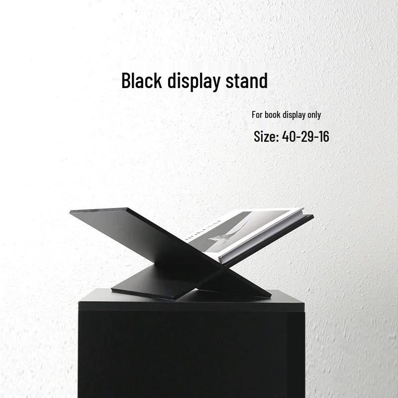 Acrylic Bookends and Stand for Books, Booklets, Records, and Displays