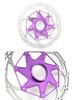 RIRO Ultra-light Center Lock Disc Brake Rotor for Mountain and Road Bikes, 140/160MM, Heat Dissipation.