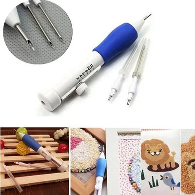 Plastic Wool Felt Poke Needle, Wool Felt Poke Hook For Craft Plastic Crochet Hook Embroidery Tool