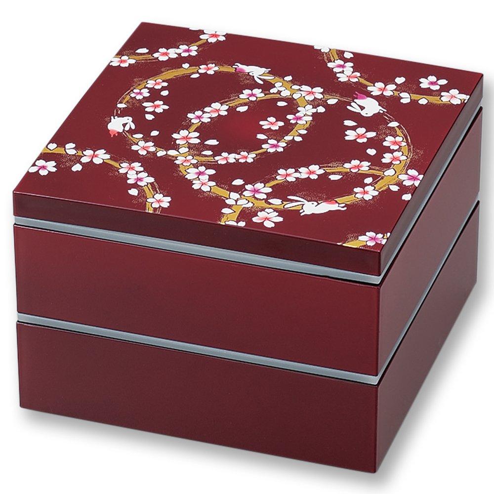 Maeju Lacquerware 6.0 Picnic Hors d'oeuvres, Tamuke Rabbit (with sticker) 5R-709