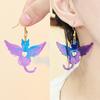 Jewelery Silicone Mould Earring Mold with Hole Animal Silicone Molds for Epoxy Resin Earring Charm