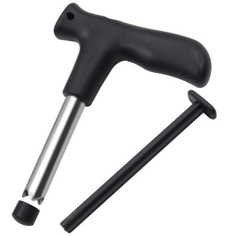 

Кухонные аксессуары Горячие Новые Полезные Прочные Открыватель кокосов из нержавеющей стали Открывающий Сверло Режущий Нож Инструменты для отверстий + Палочка для чистки Pack of 1