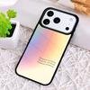 Minimalistisches Pastell GoodVibes Herz Neon Stoßfeste Handyhülle für iPhone 17 Air 16e 15 11 12 14 13 Pro Max Hülle Coque