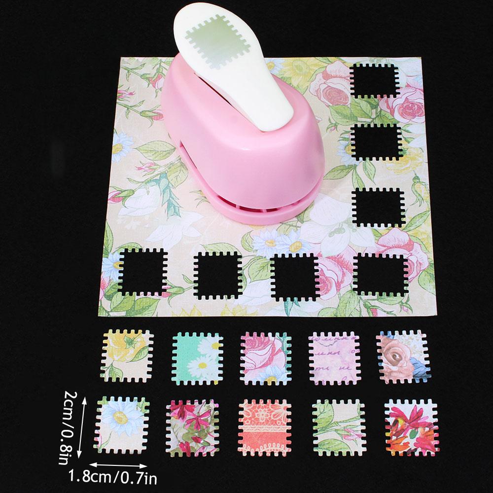 One-piece Hand Press Embossing Tool Stamp Border DIY Punch Stamp Shape Craft Punch Embossing Machine Card Decor Scrapbooking розовый