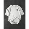 European sizes Men's Crew Neck T-Shirt, Vintage Short Sleeve