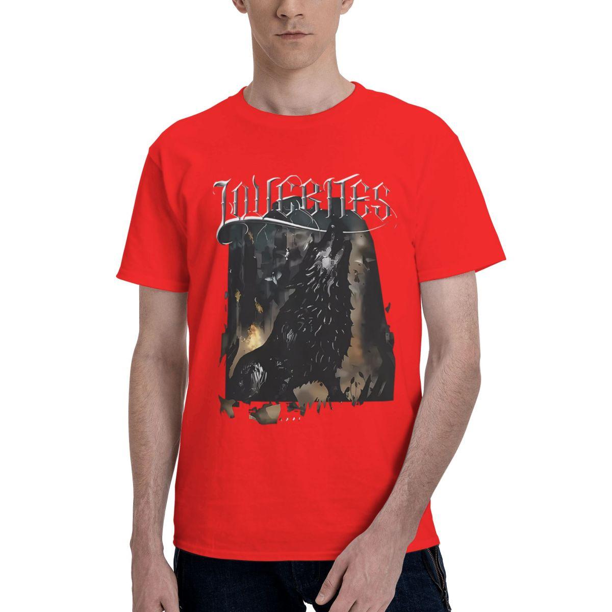 

LOVEBITES BAND 1 100 Cotton Casual Breathable Confortable Cute Football Shirts 2025 Mens Shirt L