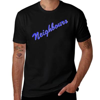 Beebthings Nachbarn T-Shirt Große Größe Lässiges Kurzarm-Oberteil