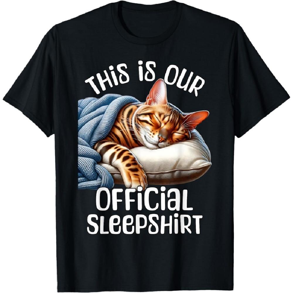 

Bengal Cat Pajama For Cat Lover Bengal Cat T-Shirt for Men Women S