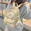 Large Capacity Cute Girl Backpack Schoolbag College Student Lightweight Backpack Female