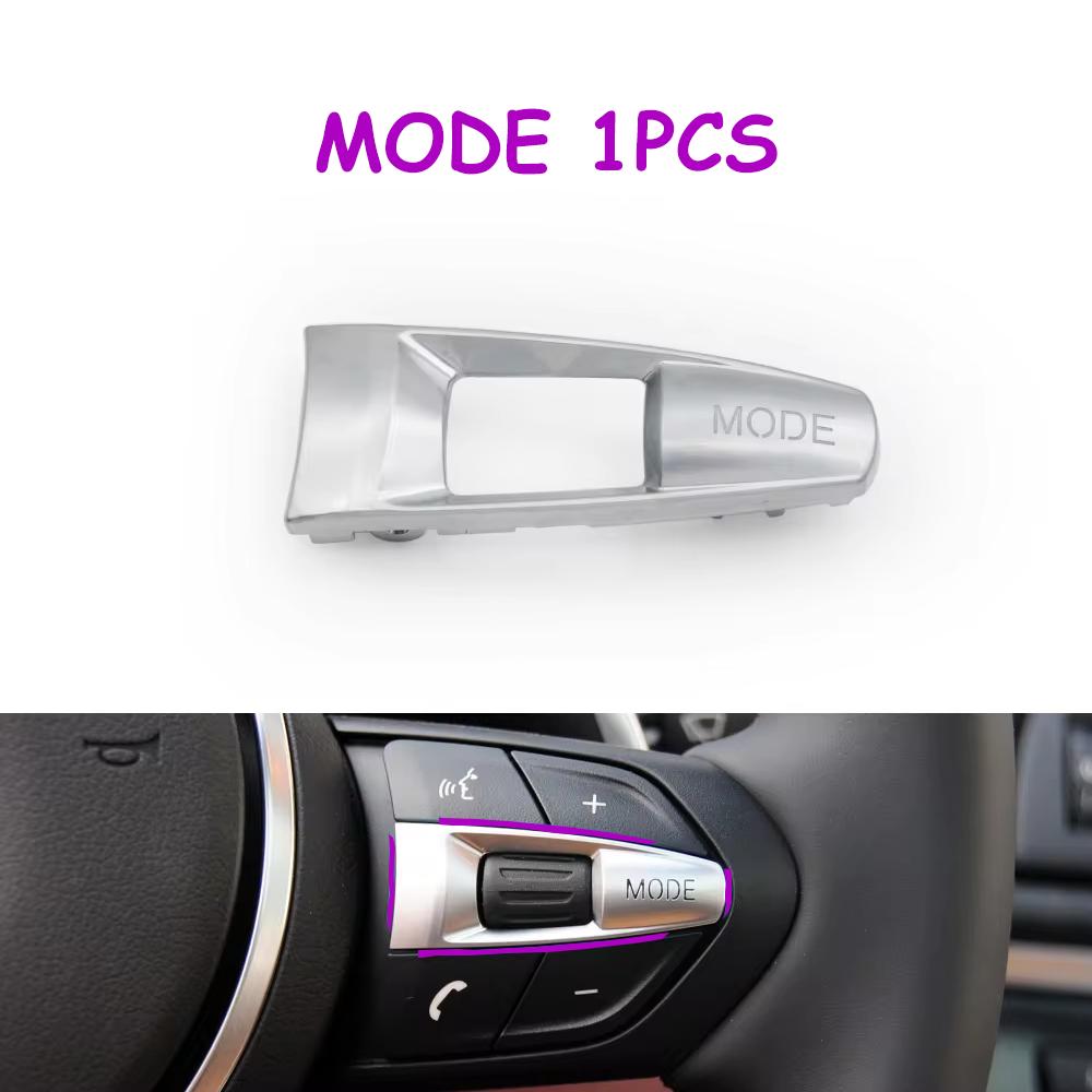 

Car Steering Wheel RES MODE Button Cover For BMW F10 F11 F30 F31 F34 F01 F02 F07 F06 F12 F25 F26 F15 F16 M2 M3 M4 M5 X5M X6M MODE 1PCS