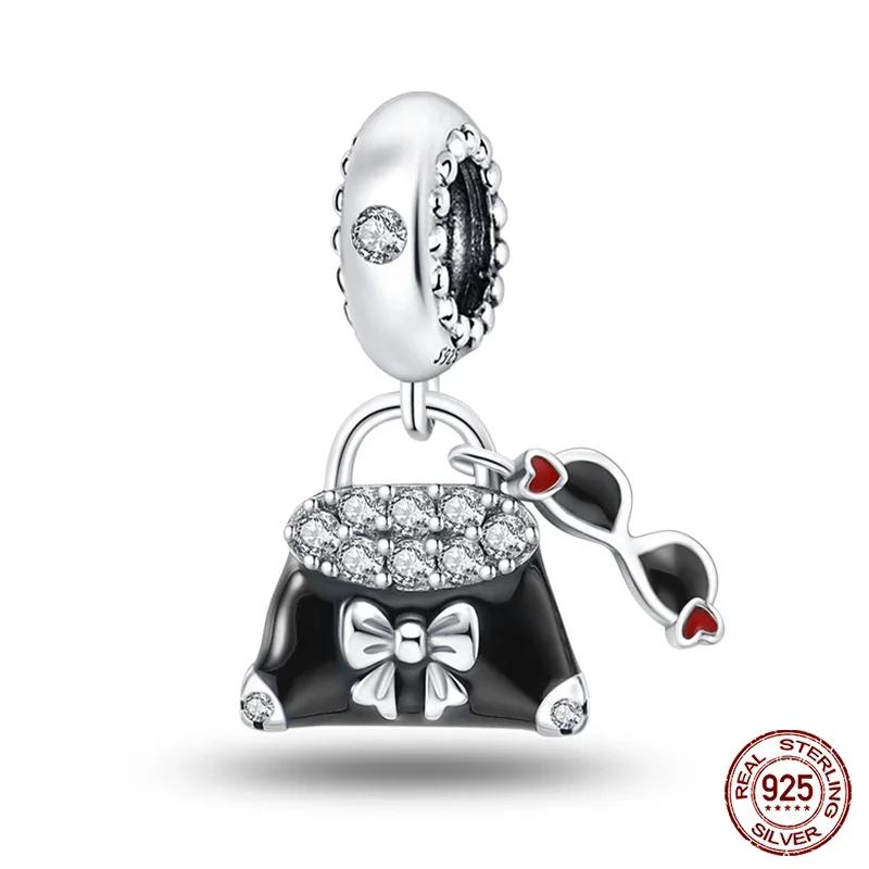 copper Fashion High Heels Lipstick Dress Perfume Bottle Life Collection Charm Bead Charms Bead Charms Compatible With Pandora Authentic Bracelets Do I