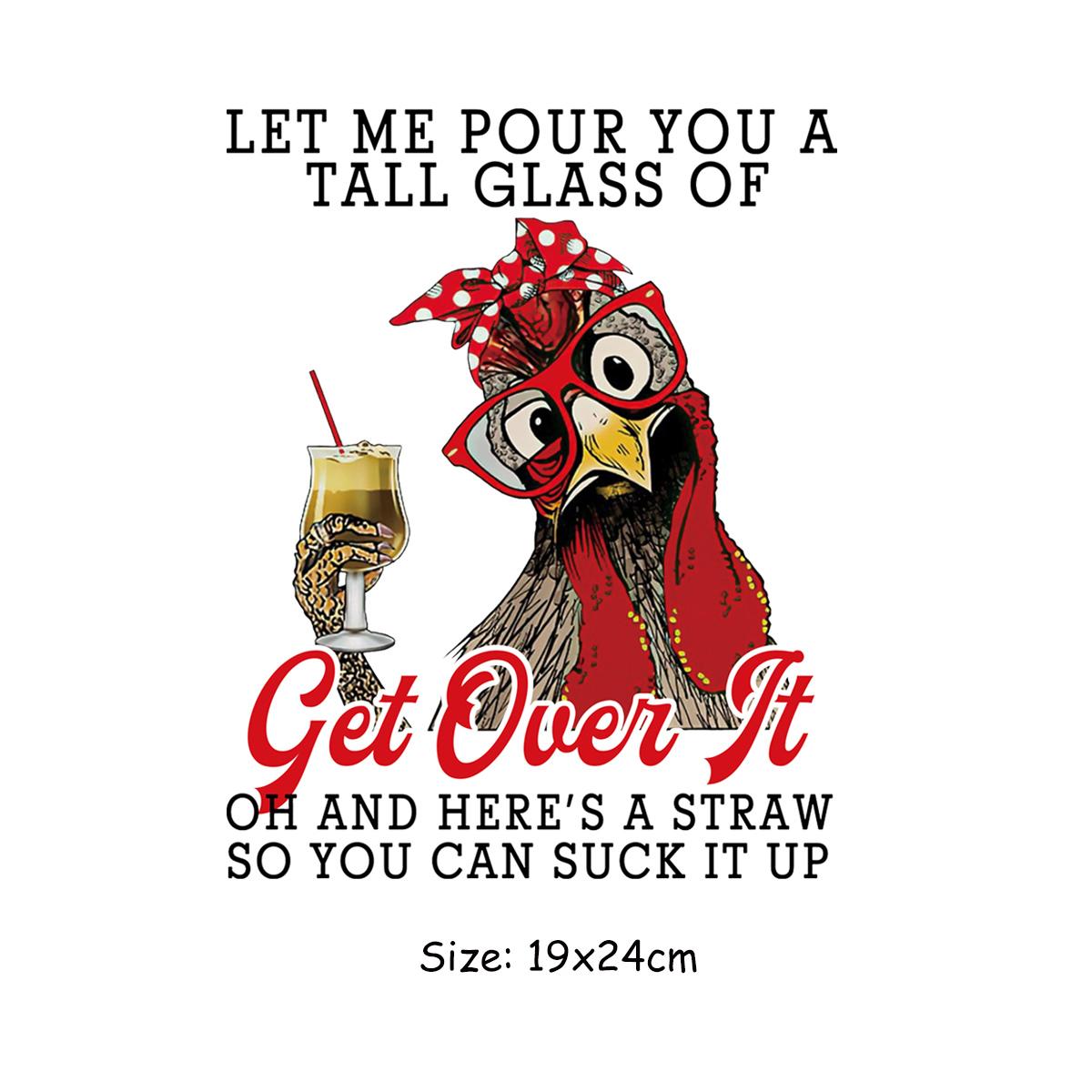 

Забавная термопереносная наклейка с изображением петуха, аксессуар «сделай сам», одежда, аппликации, нашивки для одежды «сделай сам», футболка, маска, джинсы, рюкзак