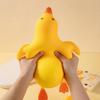 Yellow Duck Squeeze Toy Stretchy Stress Relief Duck Sensory Toy Slow Rising Animal Shape Fidget Toy Decompression Stress Ball