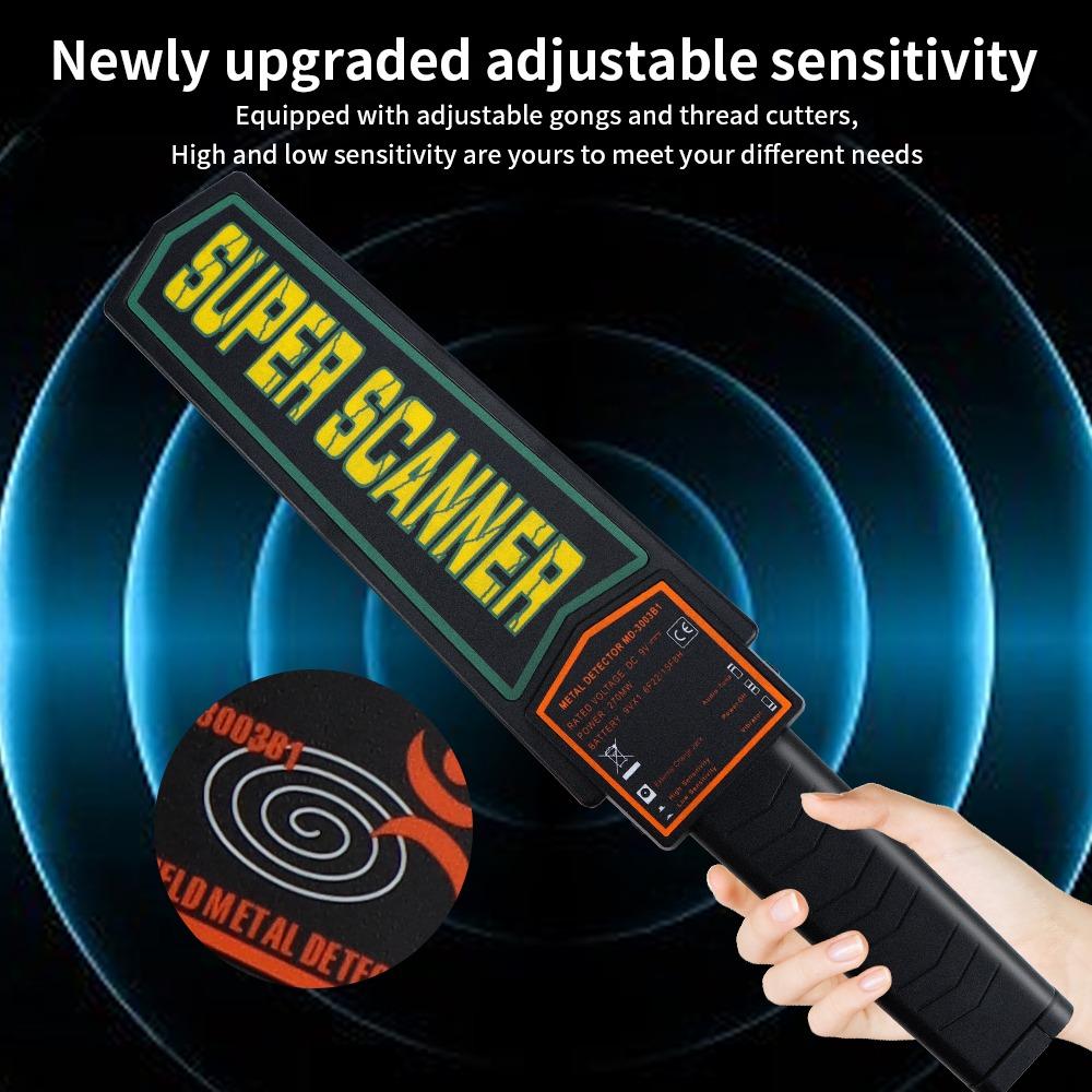 Water-Resistant Pinpointers Gold Searcher Handheld Depth Metal Detector Sensor Scanner Waterproof