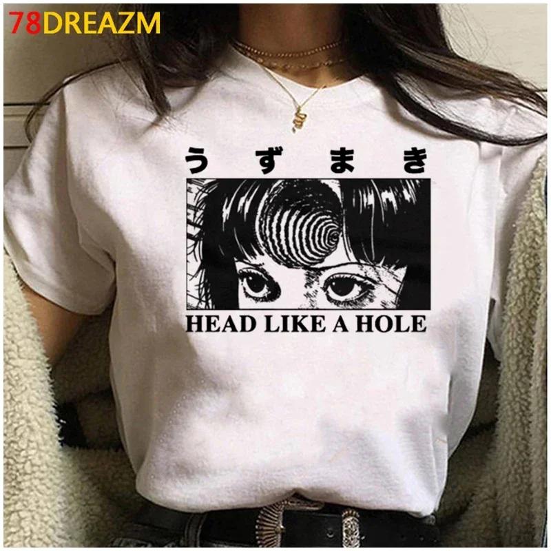 

Japanese mangaJunji ItoTshirt womens summerhorroranimeTshirt Tomie ShintaroKago girlpatternTshirt cartoon Tshirt women s style S