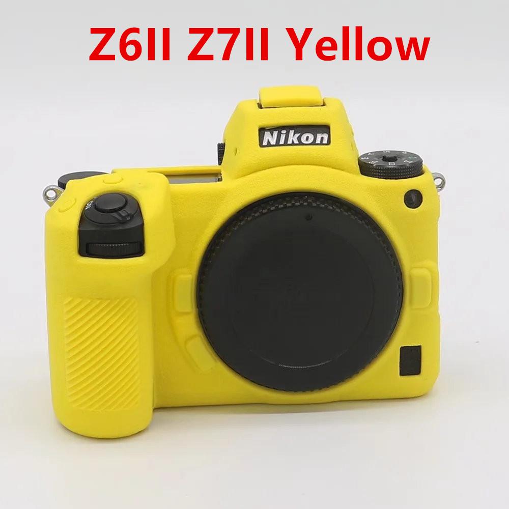 Soft Silicone Rubber Armor Camera Bag Case For Nikon Z50 Z6 Z7 Z6II Z7II D5500 D5600 D7000 D7100 D7200 D600 D610 D750 DSLR Cover