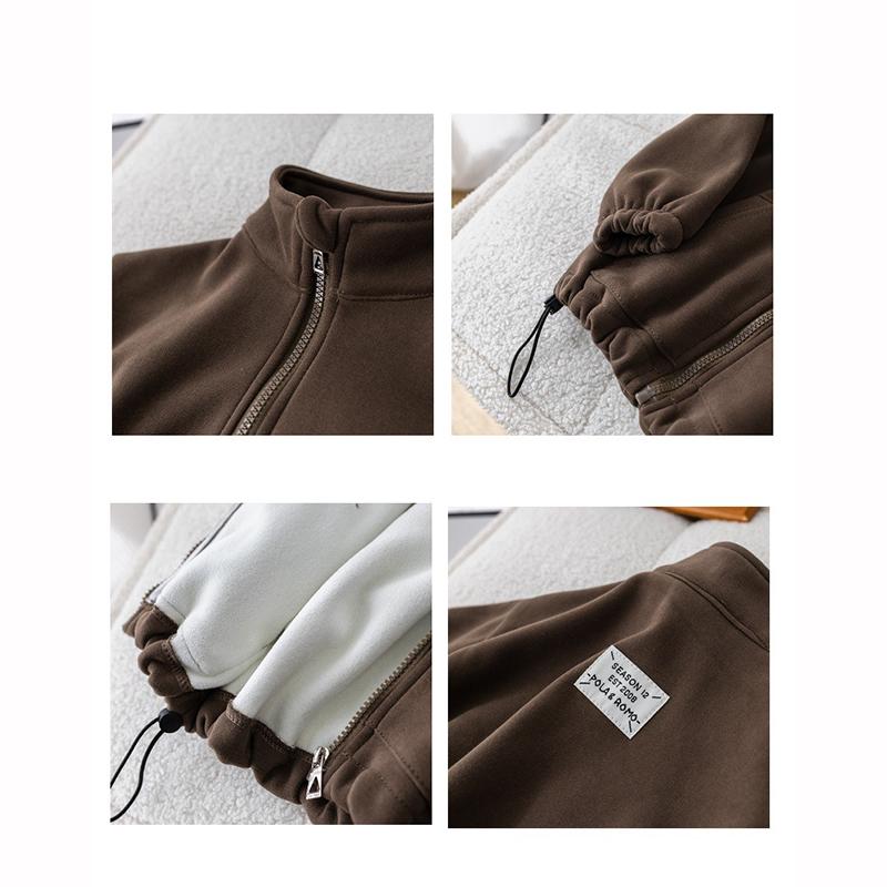 Children's Baby Sets Winter Fleece Casual Child Sets Sport Suit Girls Boys Coat Pants