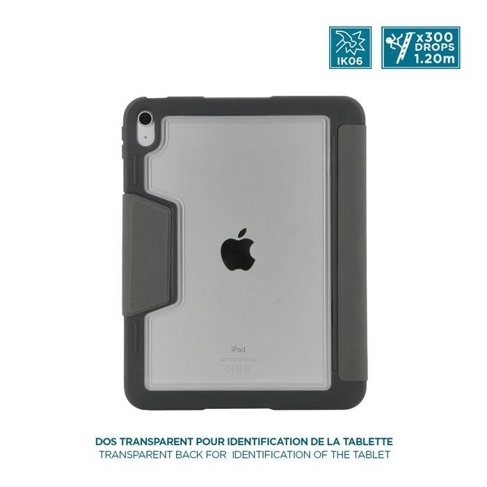 Protective Case - MOBILIS - iPad 11'' 2025 - Transparent Back - Shock-Absorbing Corners - Ultra Reinforced