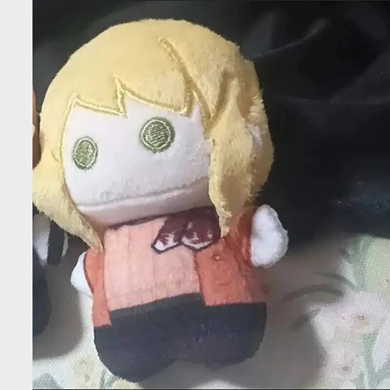 10cm Game Leon Kennedy Plush Doll Cotton Suffed Ashley Graham Doll Pendant Action Horror Game Related Toys Fans Birthday Gift