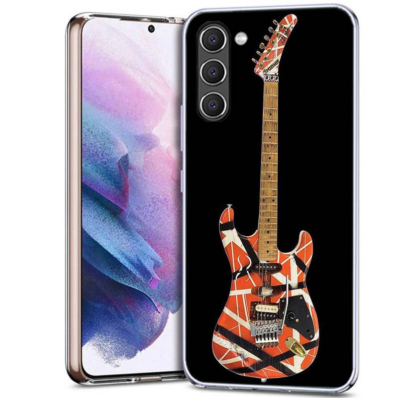 Eddie Van Halen Graphic Guitar Phone Case for Samsung A54 A14 A24 A34 A17 A37 A57 A55 A35 A25 A15 A13 A23 A33 A53 A07 A05S A04S