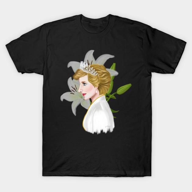 

Men Black Print T-shirt Forever Princess No-Cut Transfer Paper Print Cotton Tshirt S чорний