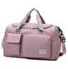 Large Capacity Travel Handbag: Ideal for Casual, Business, Outdoor Sports, with Wet/Dry Separation & Crossbody Feature.