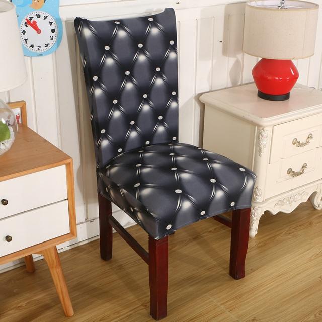 Elastic Chair Slipcover Case Stretch Chair Covers For Wedding Hotel Banquet Dining Room Spandex Dining Chair Cover