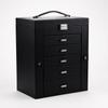 Jewelry Organizer Box with Drawers Compartmentalized for Vanity