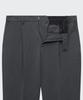 Musinsa Standard Wide Hidden Banding Slacks [Medium Gray]