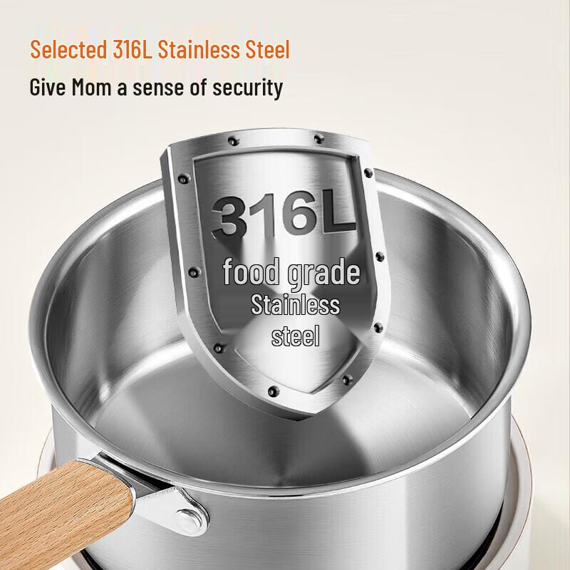 Joyoung 316L Stainless Steel Multi-Purpose Saucepan