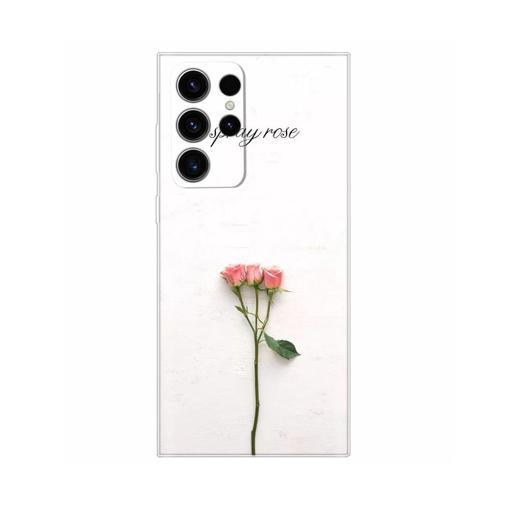 S24Ultra Phone Case for Samsung Galaxy S24 Ultra Soft Clear TPU Cases for Galaxy S24 S 24 S24 Plus S24+ Capa Shockproof Cover