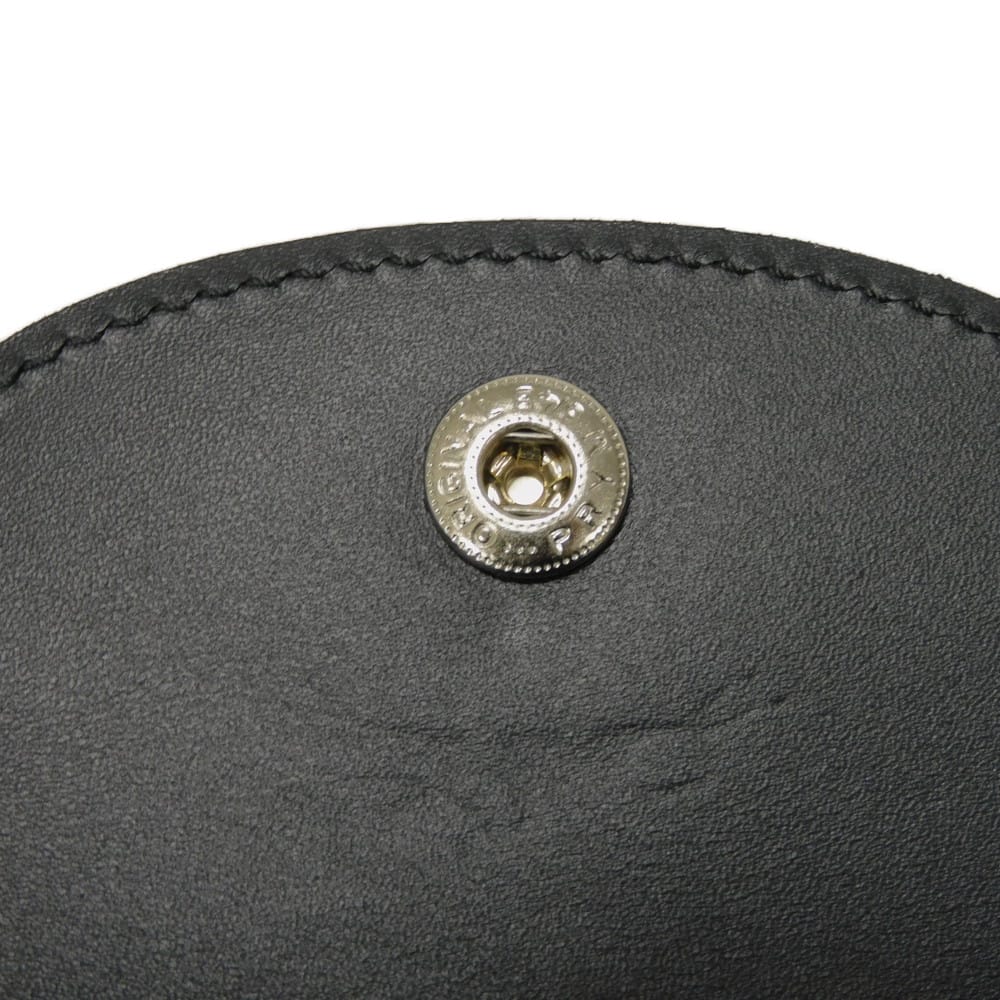 Used Le Pliage Cuir Crossbody Bag 12768 1061737FS 7921 Pochette with Horse Embossing Black Unisex from Japan AUTHENTIC