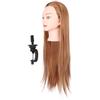 Wig Hair Mannequin Head Hair Styling Braiding Salon Training Practice Head Model 70cm