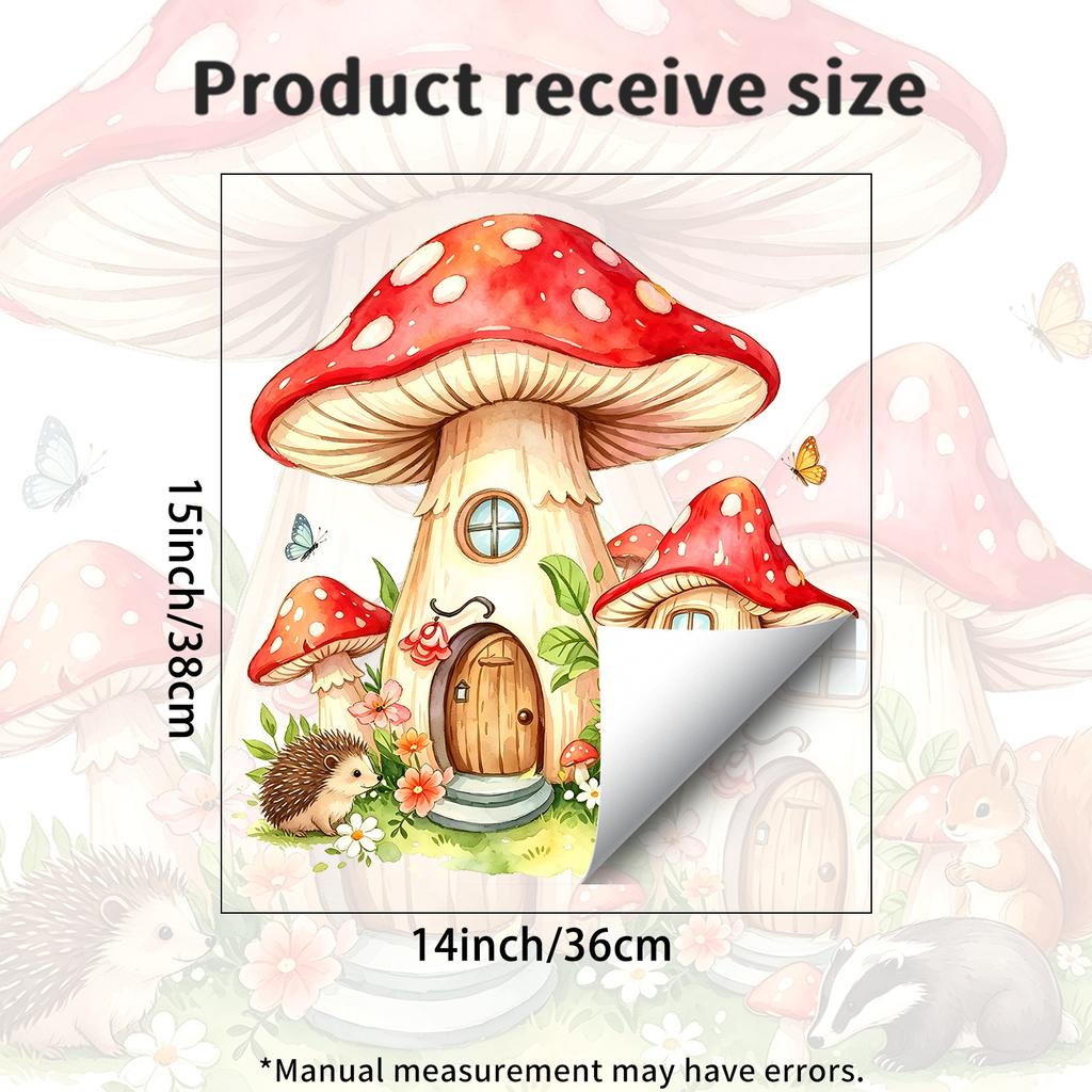 3D Illusion Santa Claus Wall Sticker Self Adhesive Removable No Damage Living Room Bedroom Decor