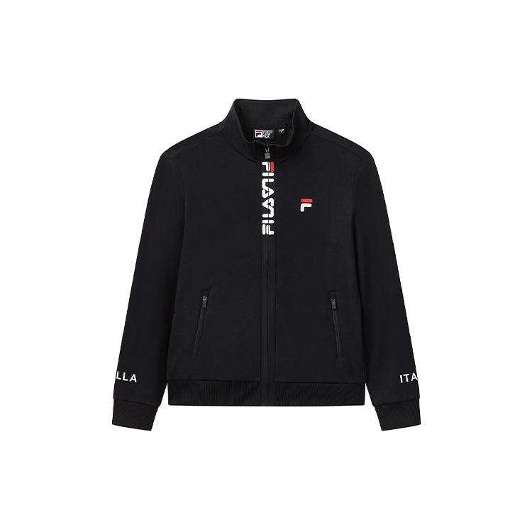 FILA Jackets Men s Black Stand Collar Thin Other F51M138599FBK L