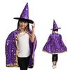 MORYTRADE Kids' Purple Witch/Wizard/Dracula Costume with Cloak and Hat
