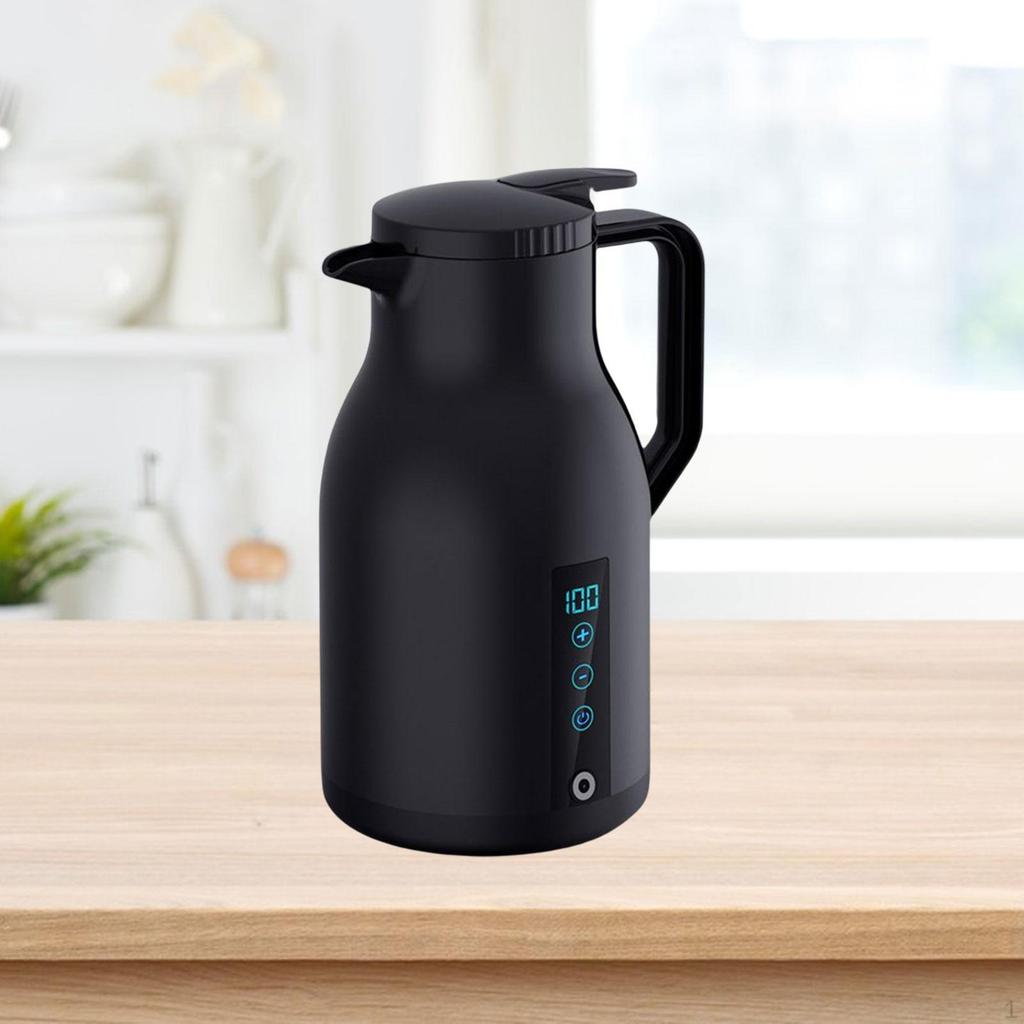 1000ml Car Travel Kettle, Auto Shut Off Water Boiler with Cable ,12V 24V Universal Heater Bottle