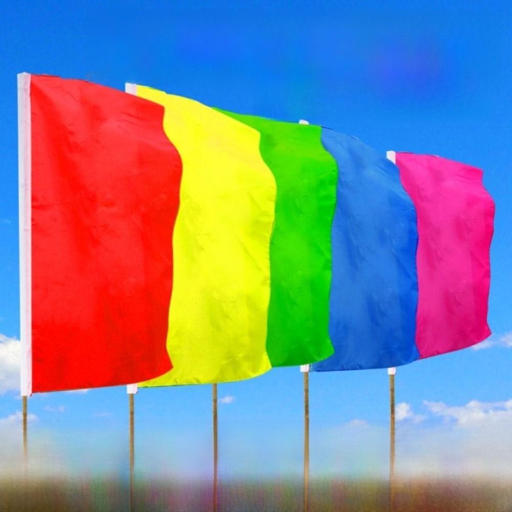 10Pcs 5 Color Decorative Flag Lightweight Flag Banner New Vertical Flag  Outdoor