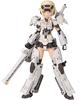 Frame Arms Girl Gourai Kai [White] Ver.2, Approximately 135mm Tall, Non-scale Plastic Model Kit