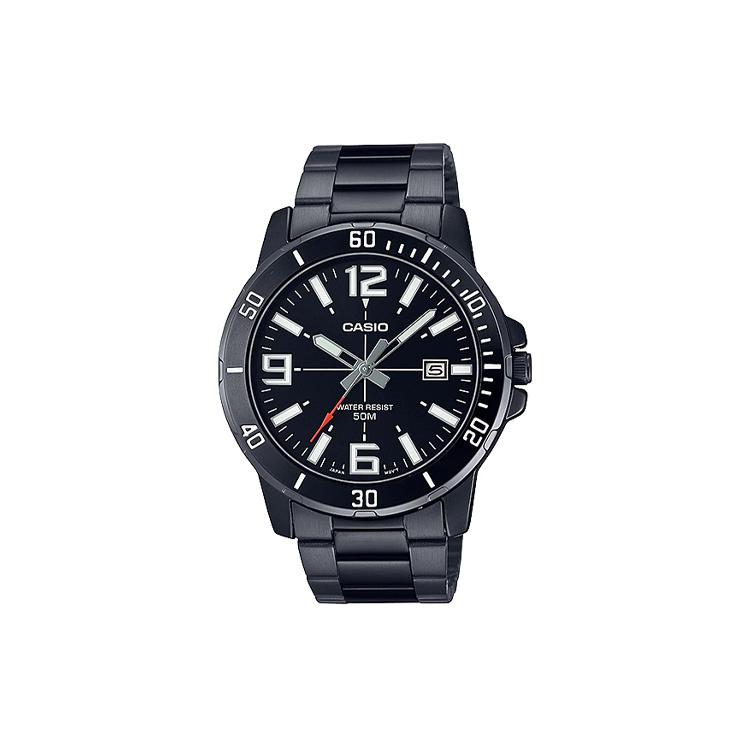Casio Men Standard Series Black Watch MTP-VD01B-1BV MTP-VD01B-1BV