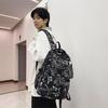 Schoolbagins Large Capacity Niche High Value Handsome Lightweight Simple Versatile Junior High School Student Travel Backpack