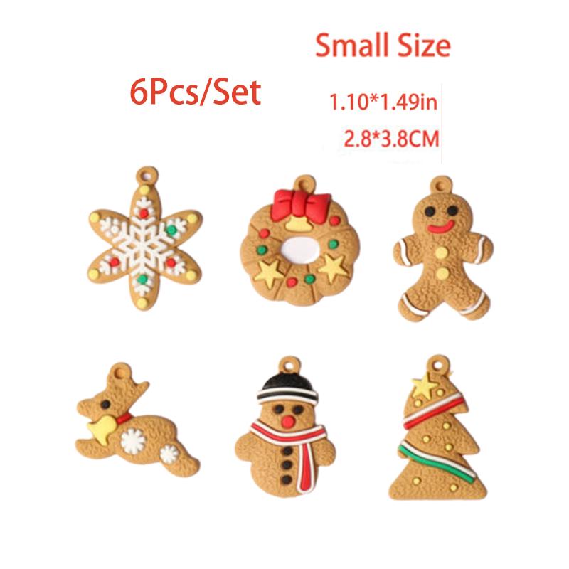 Man Gingerbread 61112pcs Christmas Tree Decoration Pendant Xmas New Gift Year