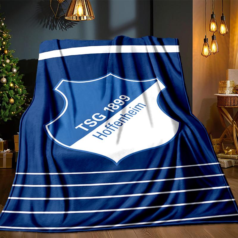 Hoffen-heim Crest Blanket Lightweight Ideal Bedding Blanket Perfect for Travel, Camping, Living Rooms, Offices, Sofas, Fan Christmas gift